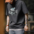 Vintage Flocked Animal Print T-Shirt – Men’s Cotton Summer Tee